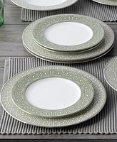 Noritake Infinity Green Platinum Piece Set, Service for 4