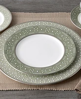 Noritake Infinity Green Platinum 4 Piece Salad Plate Set, Service for 4