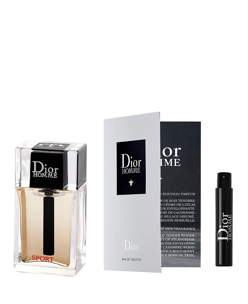 Complimentary 2-Pc. Dior Homme Gift with any Dior Men's Cologne 5.0 oz, 6.8 oz or 10.oz spray purchase - 2