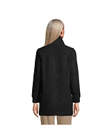 Lands' End Petite Boucle Fleece Coat