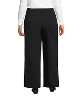 Lands' End Plus Starfish High Rise Wide Leg Pants