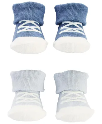 Carter's Baby Boys Booties, Pack of 2