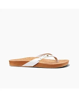 Reef Women's Cushion Court Twist Flip Flop Sandal