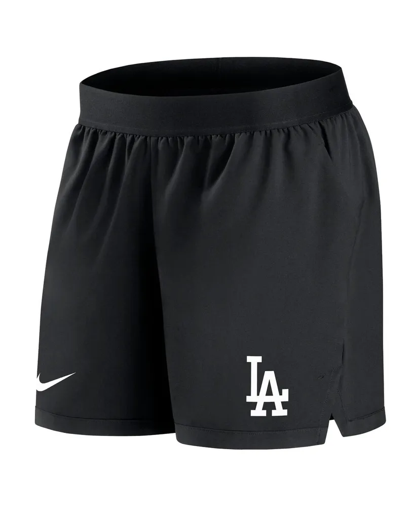 Women's Nike Black Los Angeles Dodgers Authentic Collection Team Performance Shorts