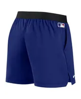 Women's Nike Royal Los Angeles Dodgers Authentic Collection Team Performance Shorts