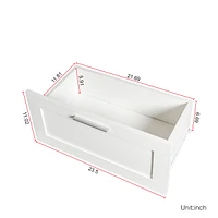 Modern Minimalist Tv Cabinet Ii 80 Inch Tv Stand, Open Locker Living Room Bedroom