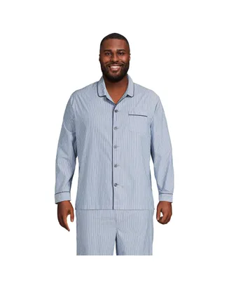 Lands' End Big & Tall Essential Pajama Shirt