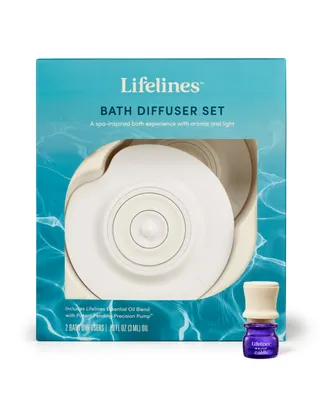 Lifelines Bath Diffuser Plus Essential Oil Blend, Set - 2 Pack