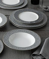 Noritake Infinity Graphite 12 Piece Set, Service for 4