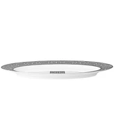 Noritake Infinity Graphite Oval Platter, 14"