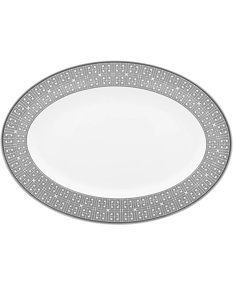 Noritake Graphite Oval Platter, 16"