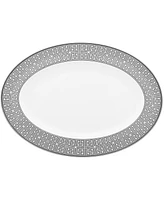 Noritake Graphite Oval Platter, 16"