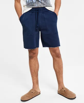 Sun + Stone Men's Nick Regular Fit Drawstring 8" Shorts, Created for Macy's