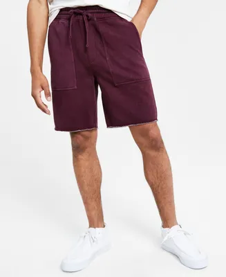 Sun + Stone Men's Nick Regular Fit Drawstring 8" Shorts, Created for Macy's