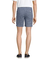 Lands' End Men's 7" Stretch Knockabout Pull On Deck Shorts