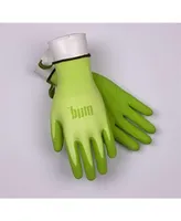 Mud Simply Mud Gloves, Nitrile Coated Gloves For Gardening and Work, Kiwi, Small