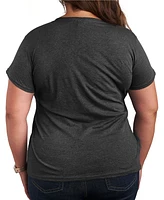 Hybrid Apparel Trendy Plus Size Barbie Pride Graphic T-shirt
