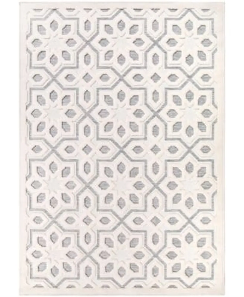 Orian Crochet Indoor Outdoor Starworks Area Rug