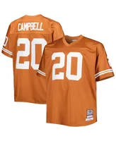 Men's Mitchell & Ness Earl Campbell Texas Orange Longhorns Big and Tall Legacy Jersey