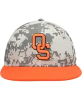 Men's Nike Camo Oklahoma State Cowboys Aero True Baseball Performance Fitted Hat