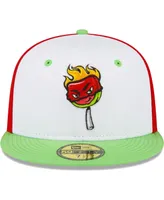 Men's New Era White Sugar Land Space Cowboys Copa De La Diversion 59FIFTY Fitted Hat