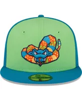 Men's New Era Green Wisconsin Timber Rattlers Copa De La Diversion 59FIFTY Fitted Hat