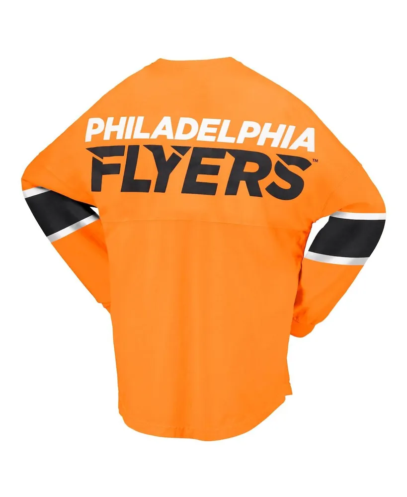Women's Fanatics Orange Philadelphia Flyers Jersey Long Sleeve T-shirt