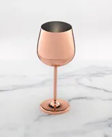 Cambridge Oz Copper Stainless Steel Wine Glasses