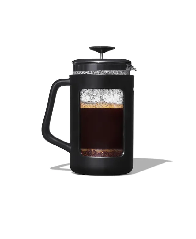 Bonjour Stainless Steel & Glass 33.8-Oz. French Press - Macy's