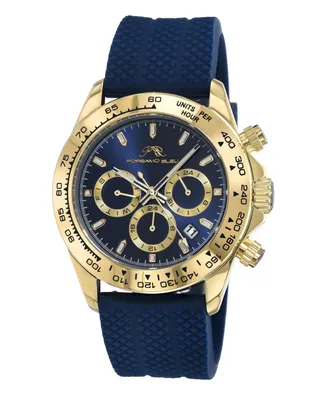 Porsamo Bleu Men's Preston Silicone Strap Watch 1034BPRR