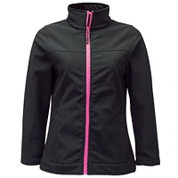 RefrigiWear Plus Size Warm Softshell Jacket Full Zip with Micro Fleece Lining