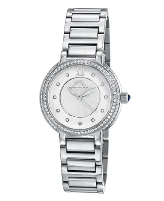 Porsamo Bleu Women's Luna Stainless Steel Bracelet Watch 1191ASTS