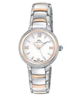 Porsamo Bleu Women's Luna Stainless Steel Bracelet Watch 1181DLUS