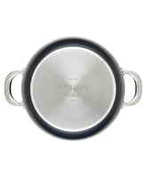 Anolon X Hybrid Nonstick Aluminum 4 Qt Casserole Pan With Lid