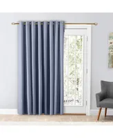 Ricardo Glasgow Grommet Curtain Patio Panel w/Wand 112"W x 84"L