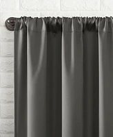 Sun Zero Bergen Theater Grade Extreme 100% Blackout Rod Pocket Single Curtain Panel