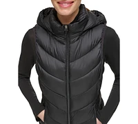 Charter Club Women's Packable Hooded Puffer Vest, Created for Macy's