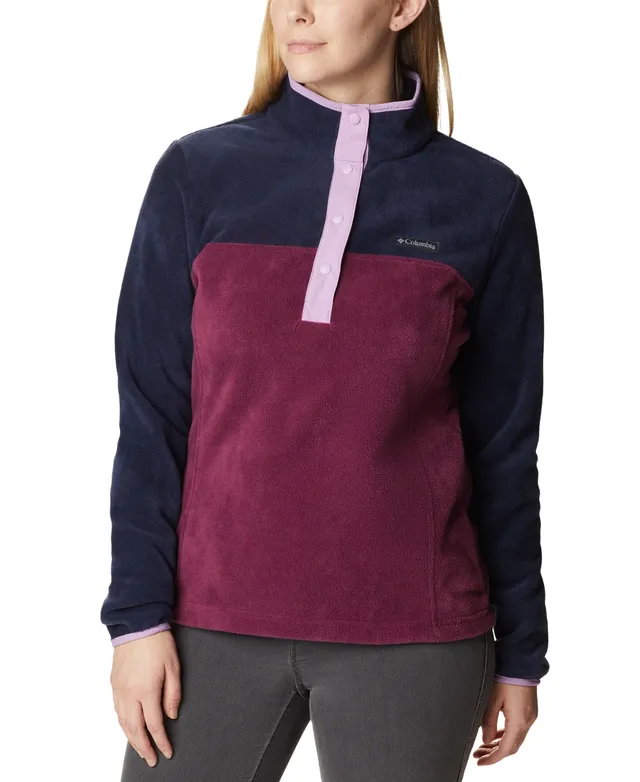 Columbia Women's Benton Springs Snap-Front Fleece Pullover