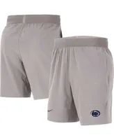 Men's Nike Gray Penn State Nittany Lions Player Performance Shorts