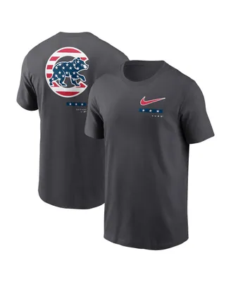 Men's Nike Anthracite Chicago Cubs Americana T-shirt