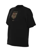 Women's Nike Black Uswnt Crest T-shirt