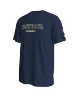 Men's Nike Navy Club America Just Do It T-shirt