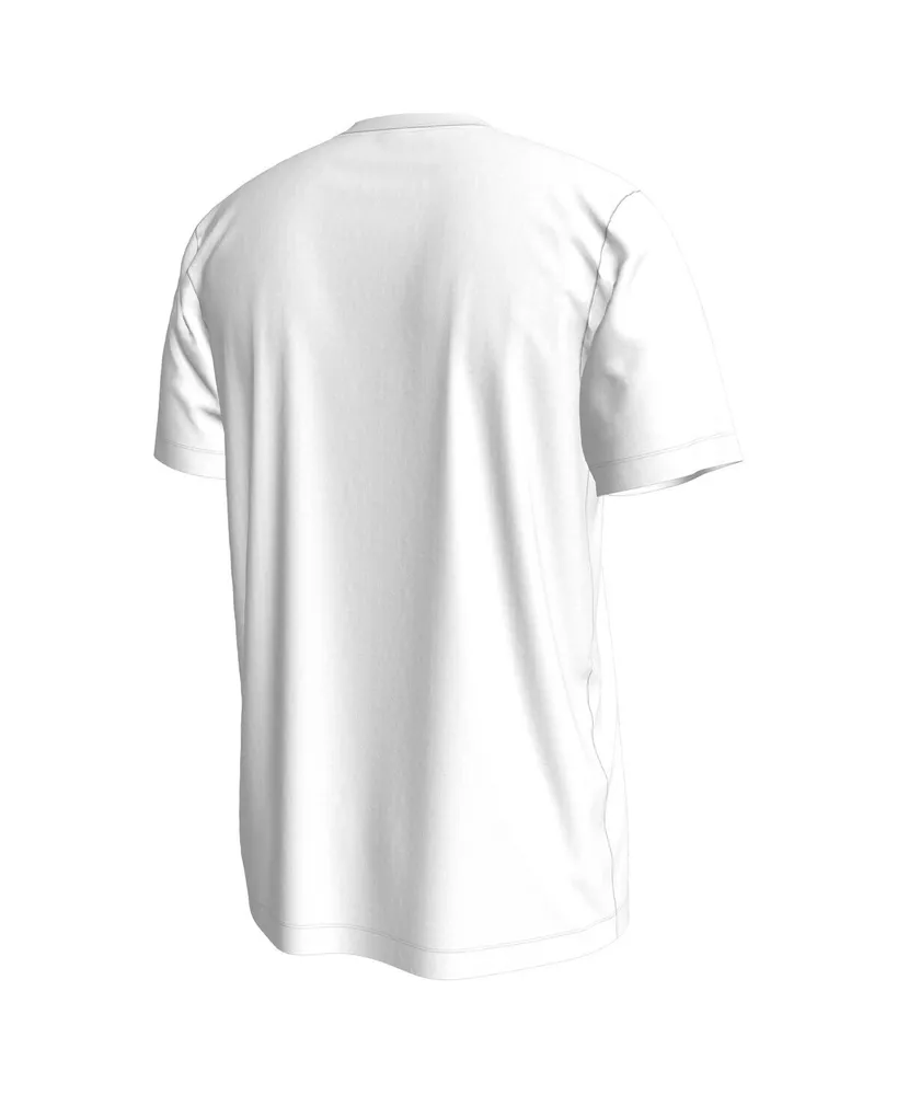 Men's Nike White Barcelona Swoosh T-shirt