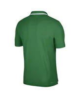 Men's Nike Green Oregon Ducks Wordmark Performance Polo Shirt