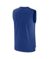 Men's Nike Royal Atlanta Braves 2023 City Connect Muscle Tank Top