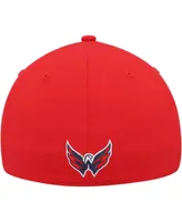 Men's adidas Red Washington Capitals Team Bar Flex Hat