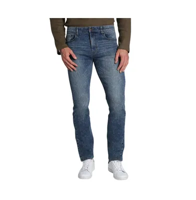 Men's Straight Fit Stretch Denim Jeans