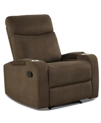 Recliner Chair Single Sofa Lounger with Arm Storage & Cup Holder