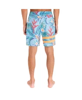 Hurley Men's Phantom+ Block Party Renegade Drawstring 18" Boardshorts