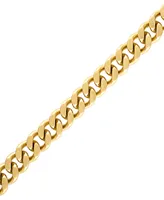 Bulova Men's Classic Curb Chain 24" Necklace in Gold-Plated Stainless Steel